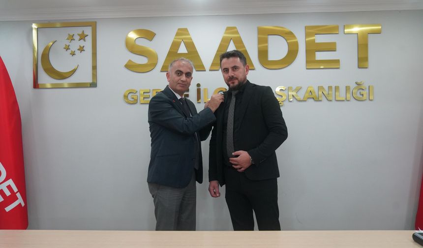 Bağımsız Başkan Adayı Saadet Partisine Katıldı