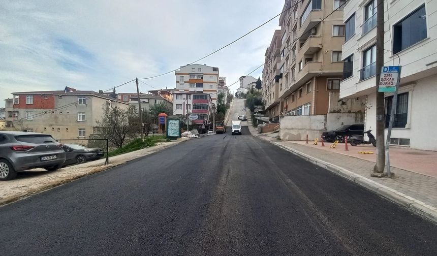 Gebze’de Asfalt Çalışmaları Devam Ediyor