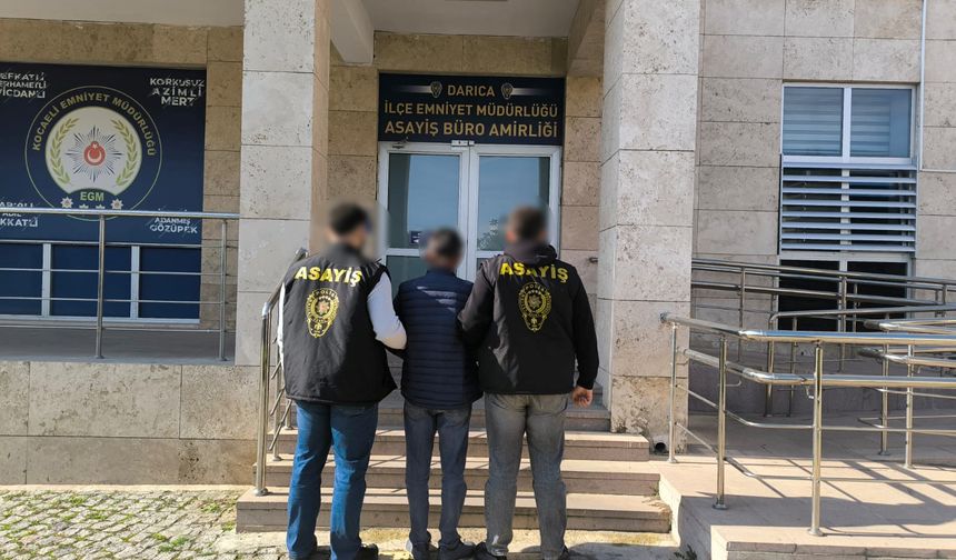 3 yıl 4 ay hapis cezası olan hükümlü yakalandı!