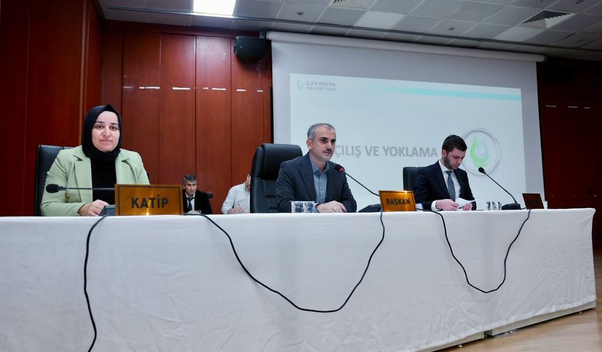 Çayırova’da yılın son meclis toplantısı yapıldı