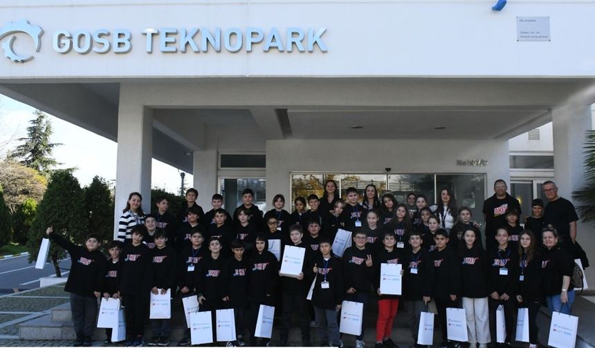 GOSB Teknopark, TAKEV Okulları Öğrencilerini Ağırladı