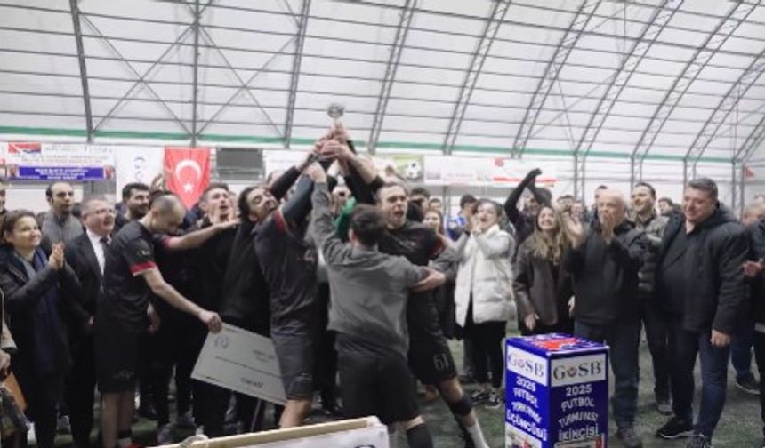 GOSB Futbol Turnuvası'nda Şampiyon Siemens Oldu!