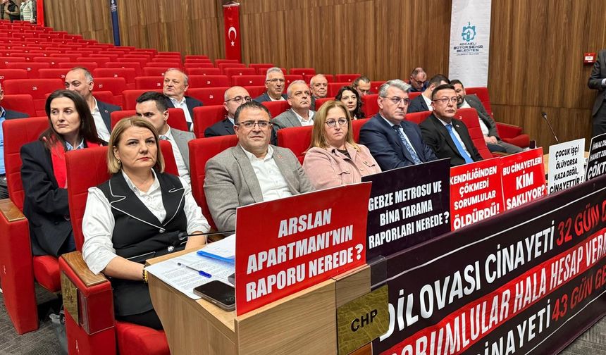 CHP Gebze’deki trafik güvenliği sorunlarını gündeme taşıdı!