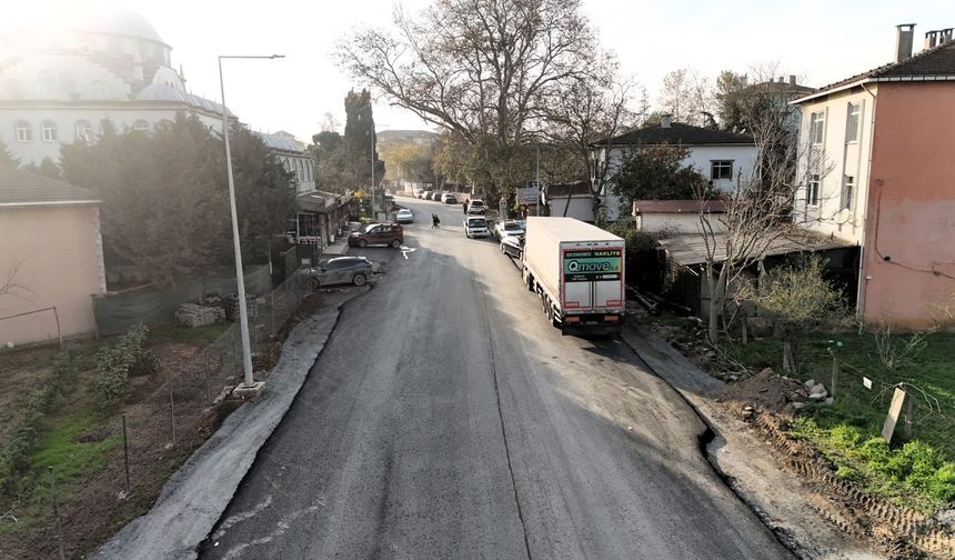 Gebze Balçık’ta yol konforu artıyor