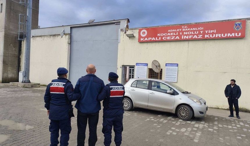 Kocaeli'de Firari Zanlı Yakalandı
