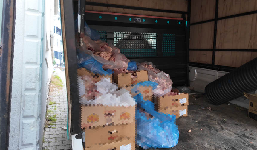 Çayırova'da merdiven altı tavuk tesisine mühür