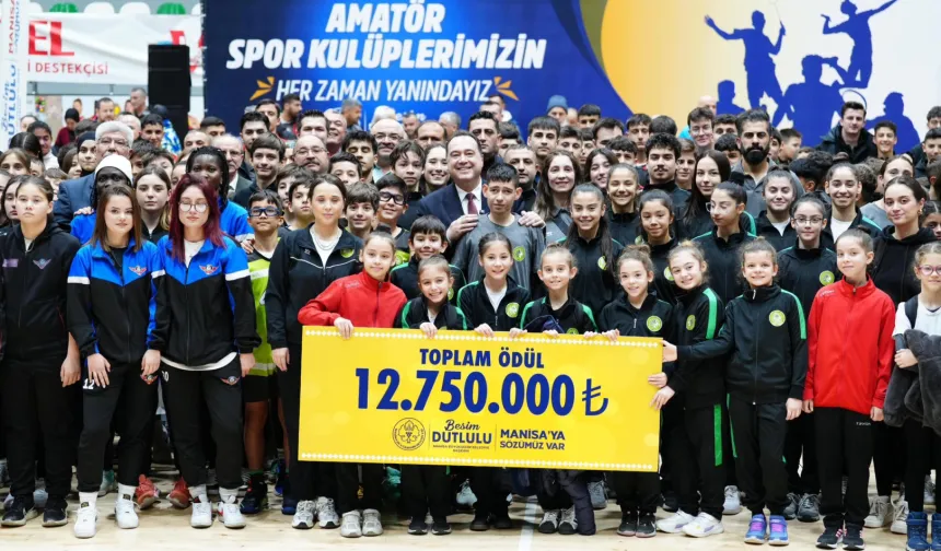 Manisa Büyükşehir'den amatör spora rekor destek