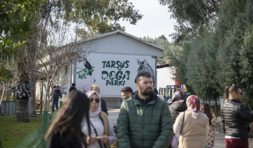 Mersin'de Tarsus Doğa Parkı binlerce ziyaretçiyi ağırladı