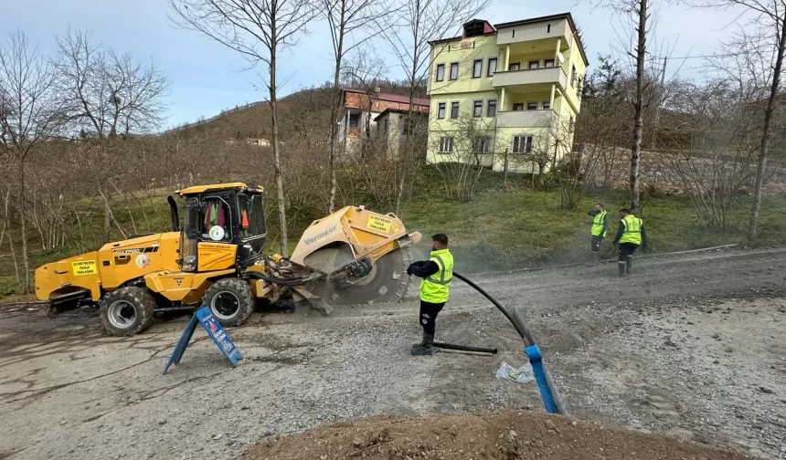 Trabzon'da TİSKİ'den Arsin'e büyük yatırım
