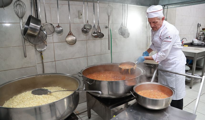 Haftada 6 gün 2 öğün Sıcak Yemek!