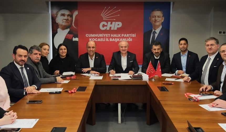 CHP Kocaeli'de büyük miting öncesi toplantı