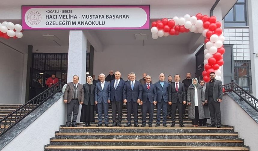 Hacı Meliha - Mustafa Başaran Özel Eğitim Anaokulu Açıldı