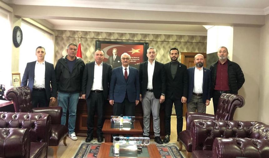 Gebze Sendikalar Birliği’nden Kaymakam Özyiğit’e Ziyaret