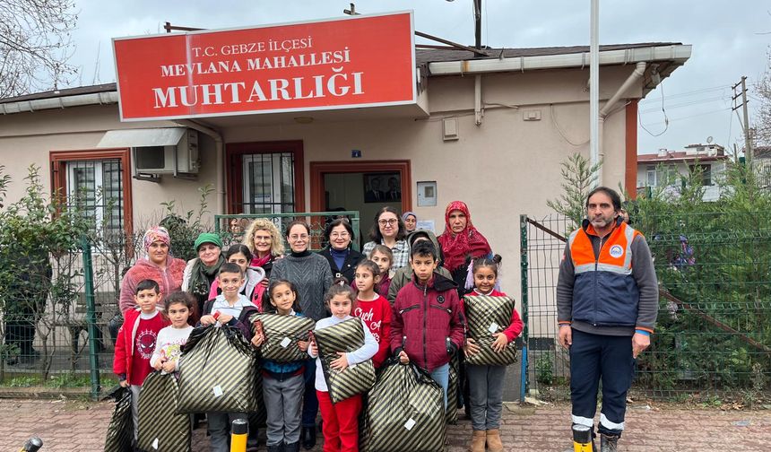 Gebze’de İyilik Hareketi: İhtiyaç Sahibi Çocuklara Kış Desteği
